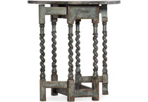 blue occasional tables   
