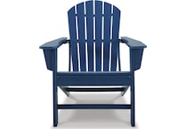 blue outdoor furniture   