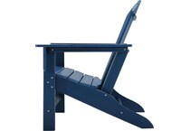 blue outdoor furniture   