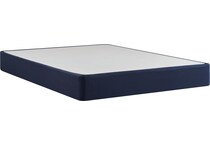 blue white bedding   
