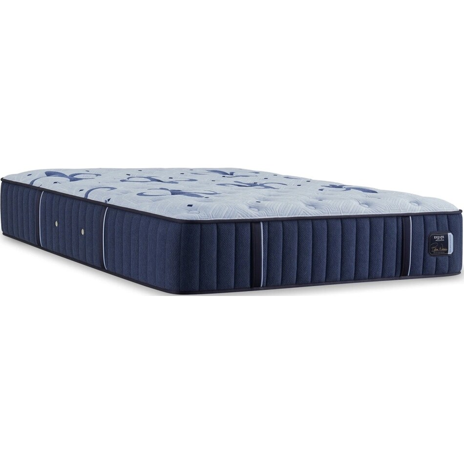 blue white bedding   