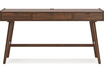 brown accent desks   