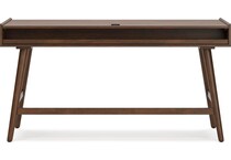 brown accent desks   