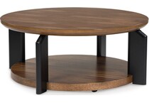 brown black occasional tables   