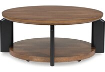 brown black occasional tables   