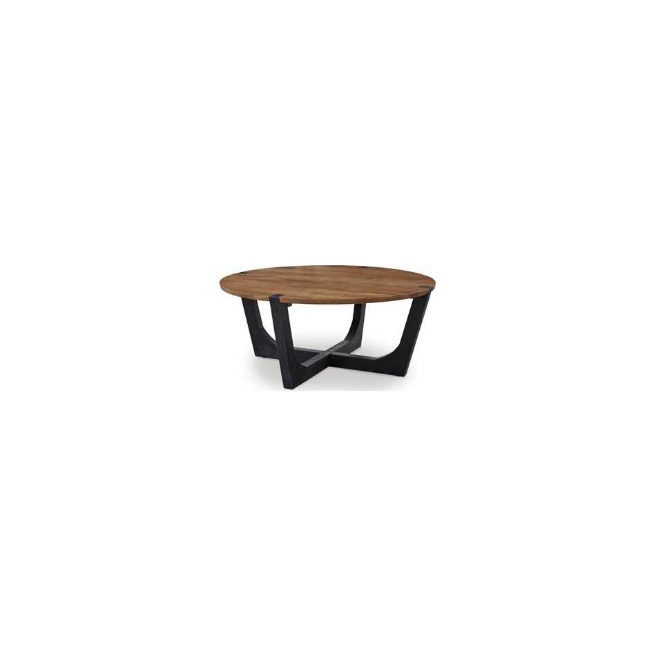 brown black occasional tables   