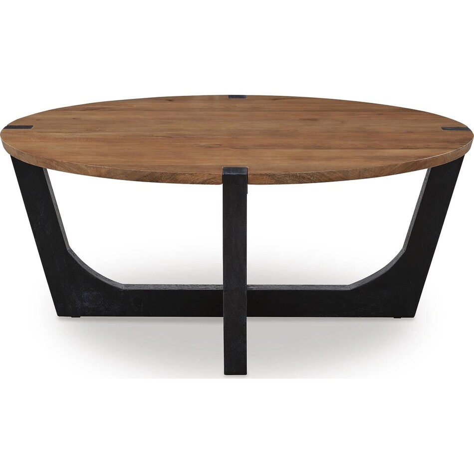 brown black occasional tables   