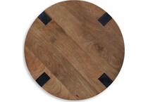 brown black occasional tables   