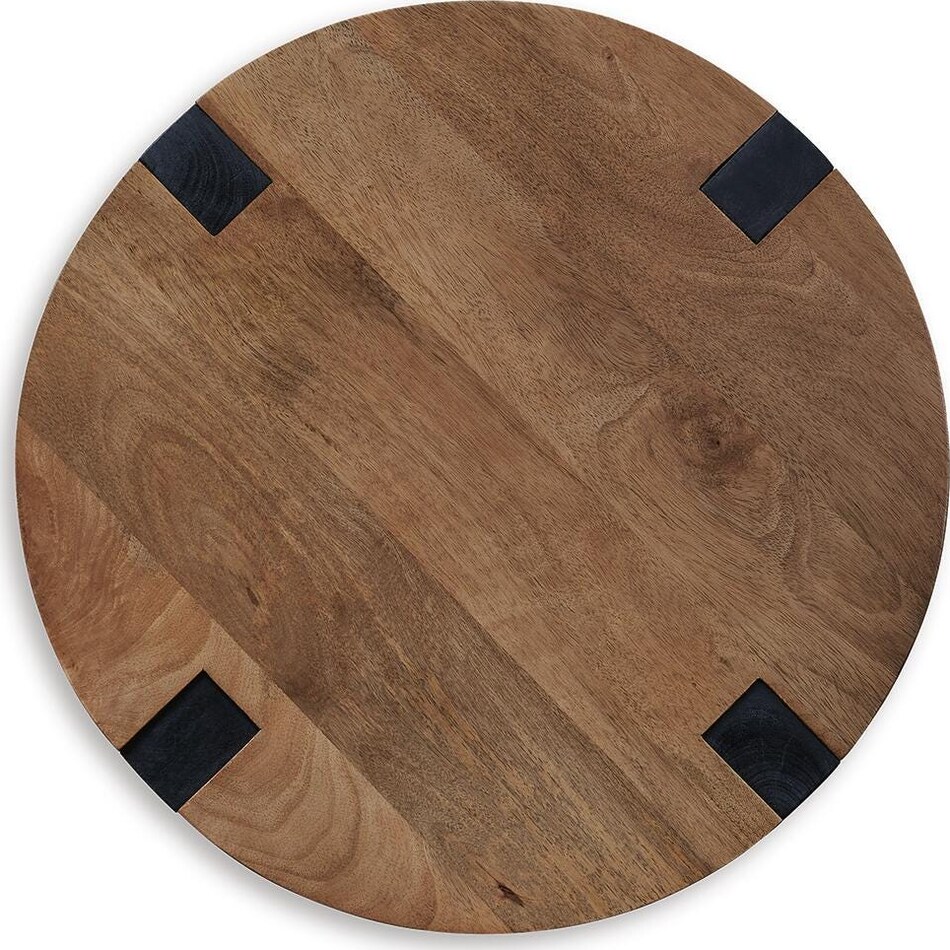 brown black occasional tables   