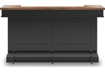 brown black pub tables bars and stools   