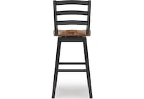 brown black pub tables bars and stools   