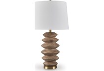 brown gold finish lamps   