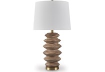 brown gold finish lamps   