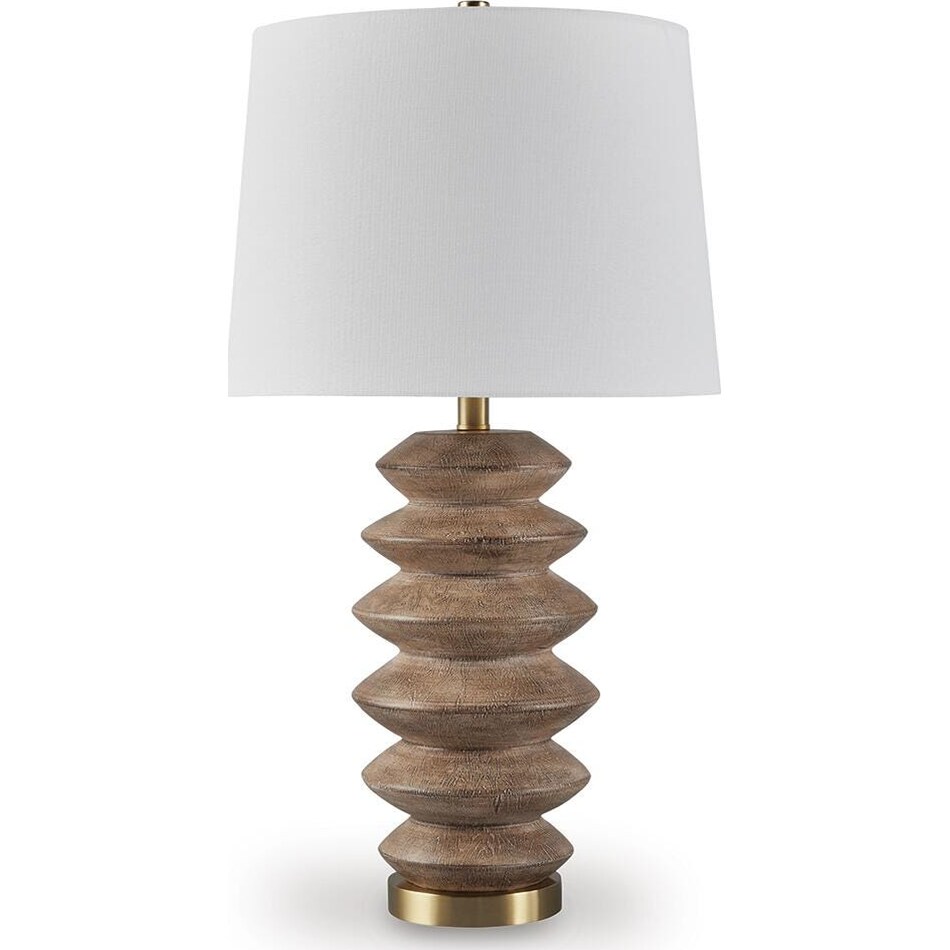 brown gold finish lamps   