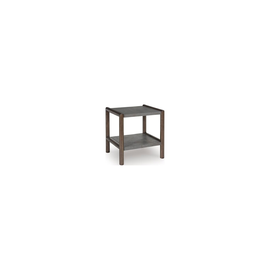 brown gray occasional tables   