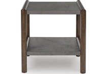 brown gray occasional tables   