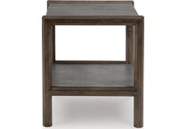 brown gray occasional tables   