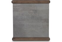 brown gray occasional tables   