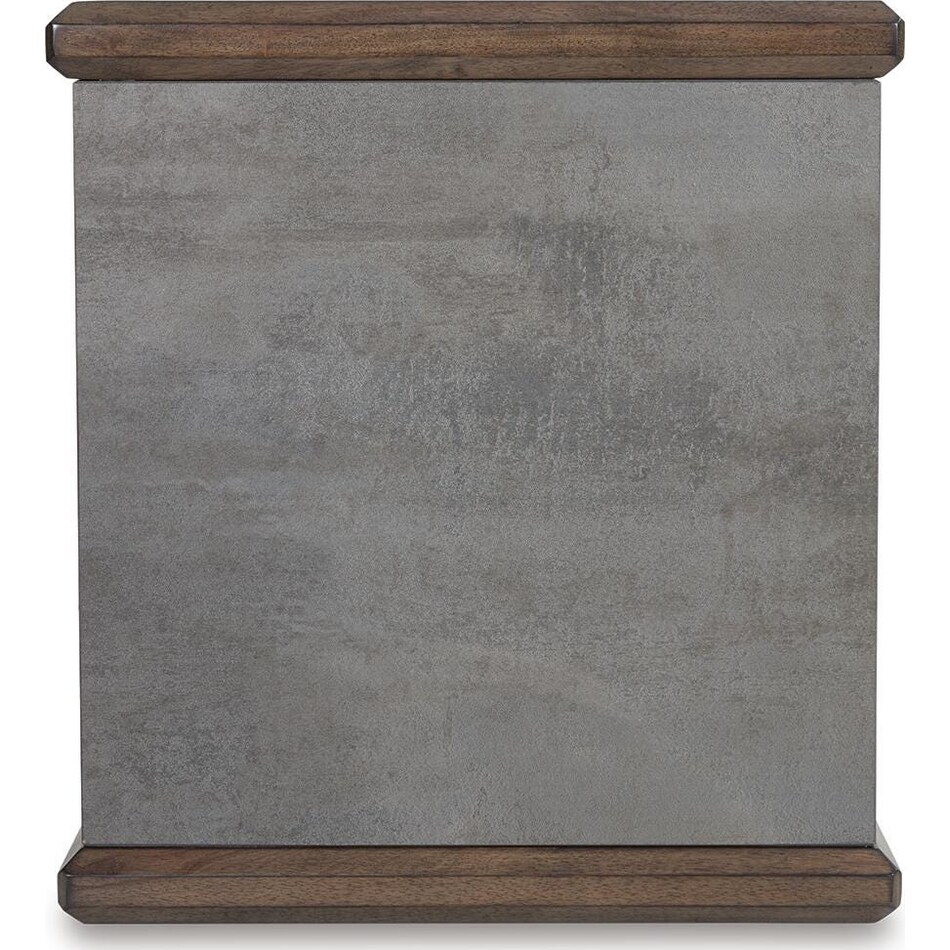 brown gray occasional tables   