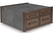 brown gray occasional tables   