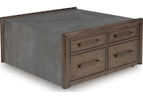 brown gray occasional tables   