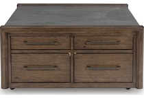 brown gray occasional tables   