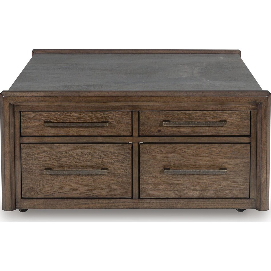 brown gray occasional tables   