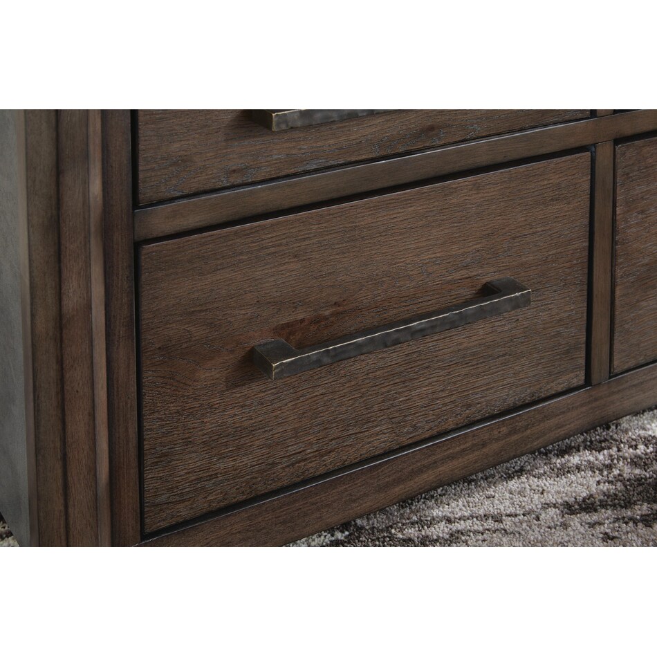 brown gray occasional tables   