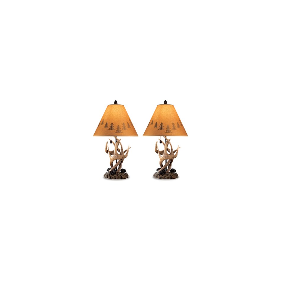 brown lamps   