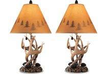 brown lamps   