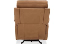 brown leather recliner   