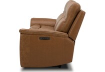 brown leather upholstery   