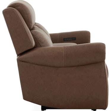 Leather Power Reclining Sofa
