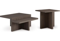 brown occasional tables   