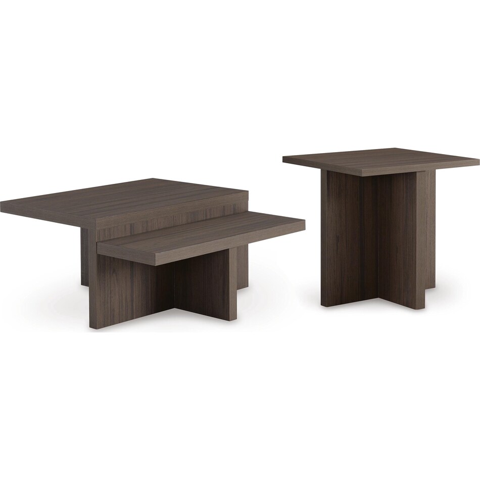 brown occasional tables   