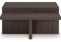 brown occasional tables   