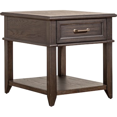 Drawer End Table
