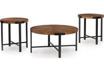 brown occasional tables   