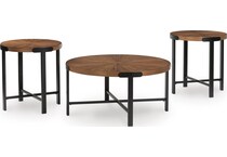 brown occasional tables   