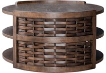 brown occasional tables   