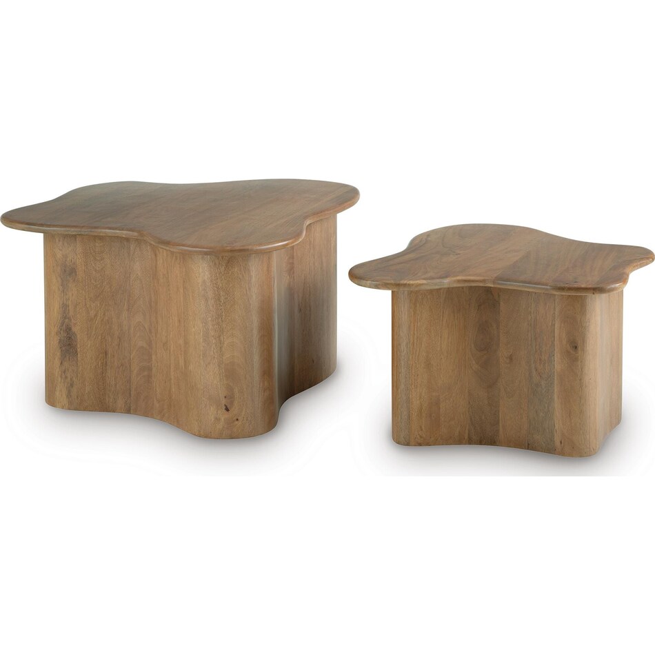brown occasional tables   