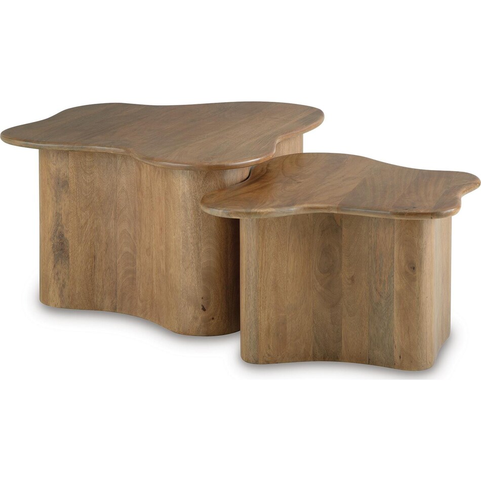 brown occasional tables   