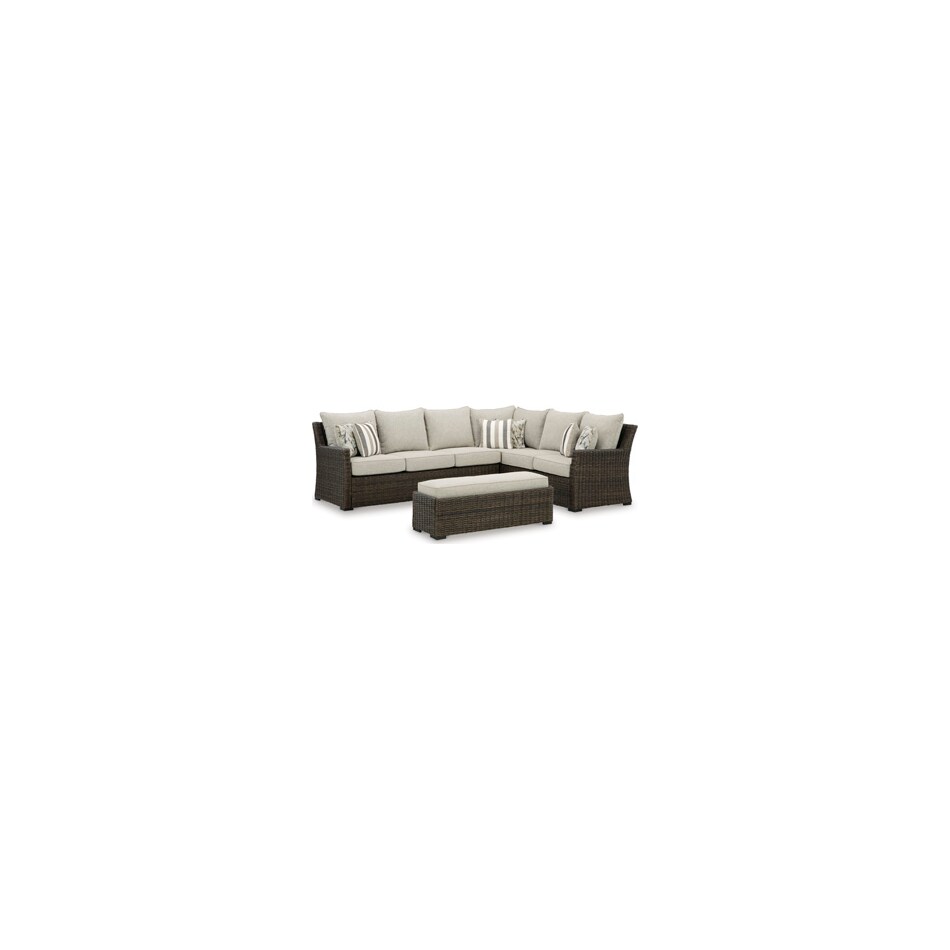 brown outdoor furniture   