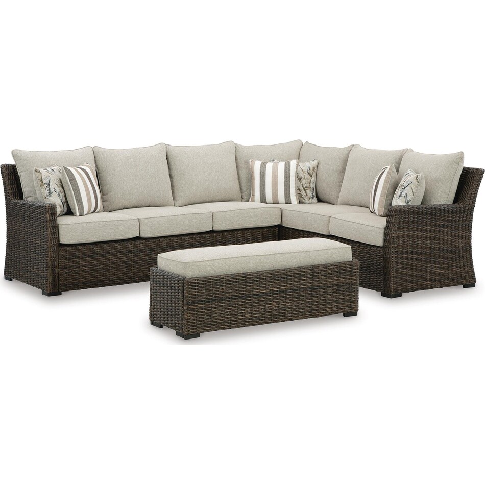 brown outdoor furniture   