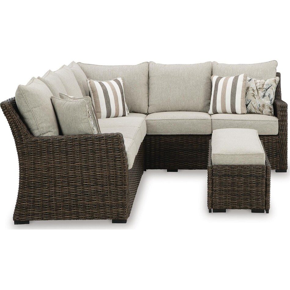 brown outdoor furniture   