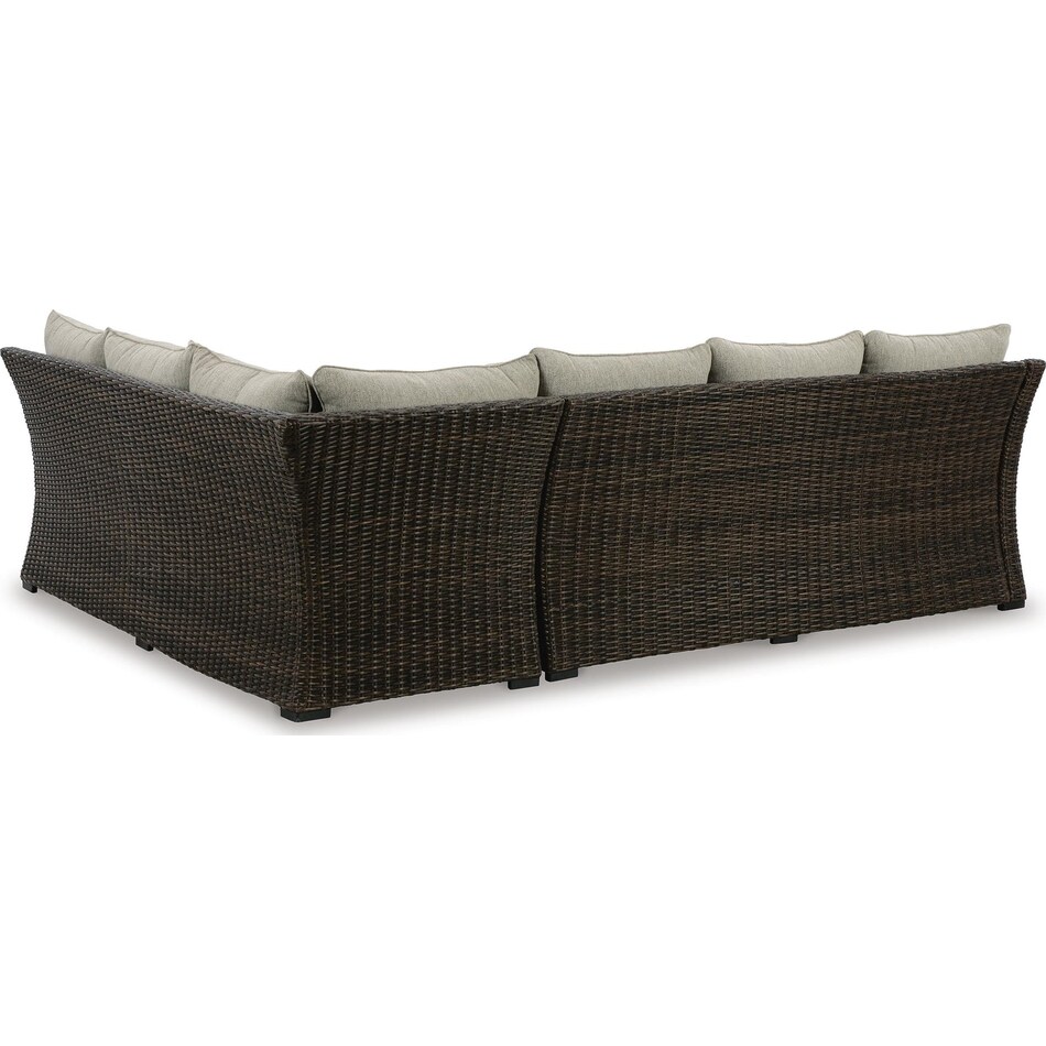 brown outdoor furniture   