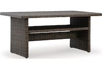 brown outdoor furniture   