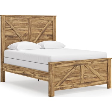 Maystonna Queen Crossbuck Panel Bed