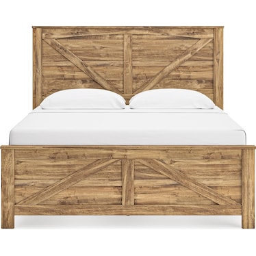 Maystonna King Crossbuck Panel Bed