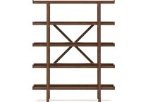 brown wall units   